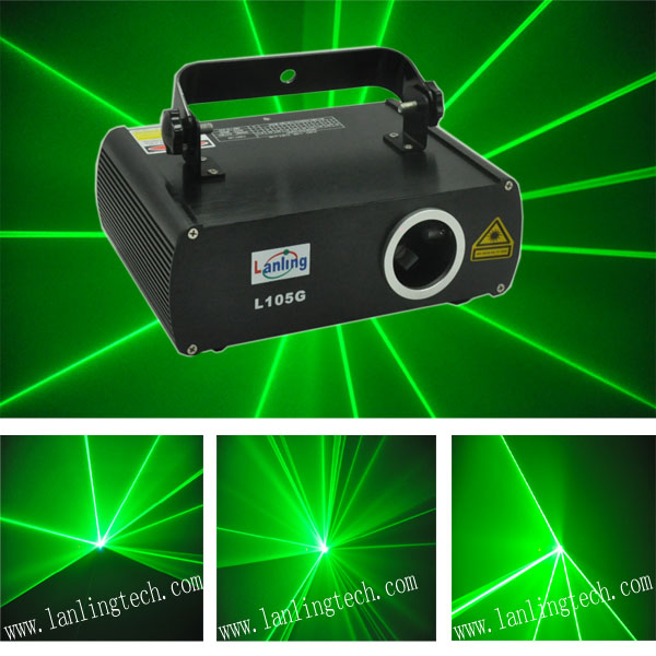 L105G 50mW single green DMX dj disco laser light